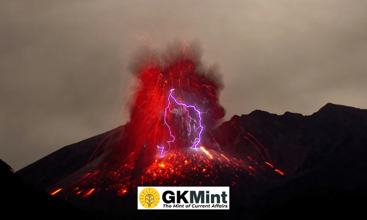 volcanic lightning
