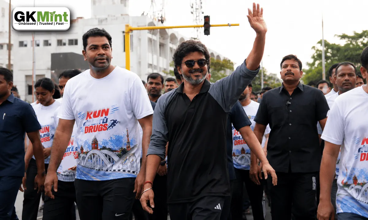 CM Vijay anti drug run