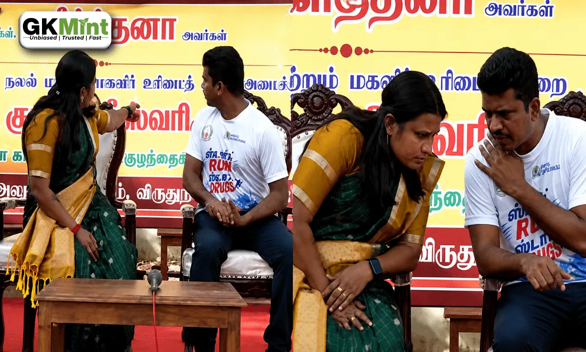 Minister Jagatheeswari Banner Controversy