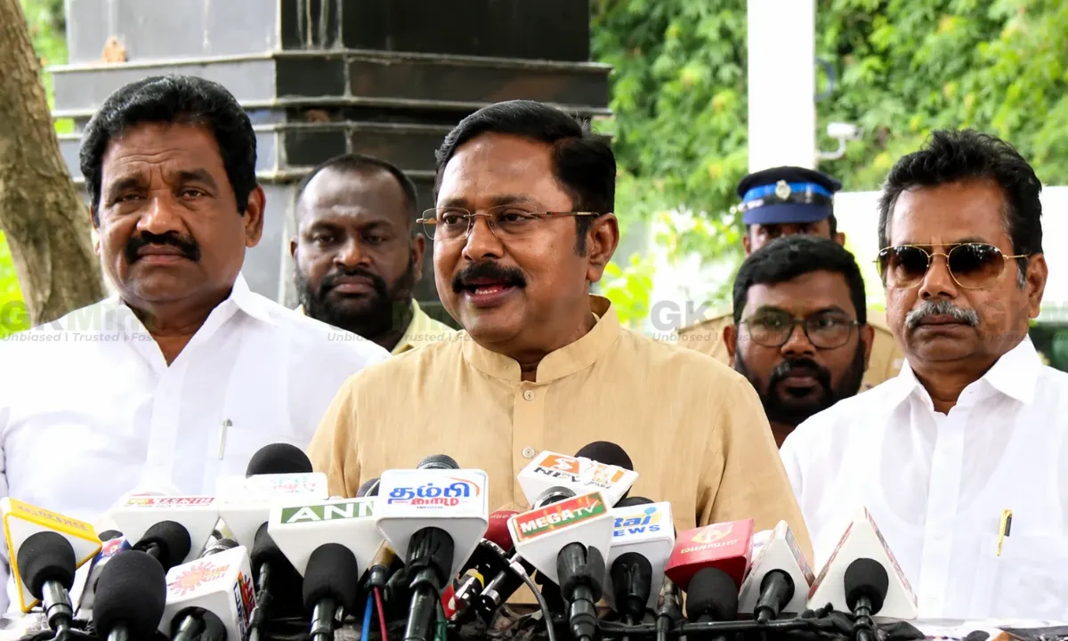 Dhinakaran Complains Over TVK Horse-Trading