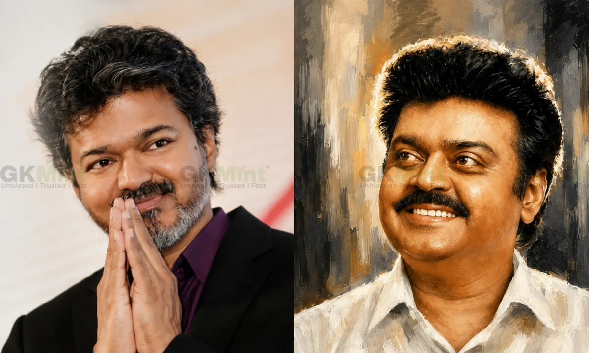 Vijay Pays Tribute to Vijayakanth