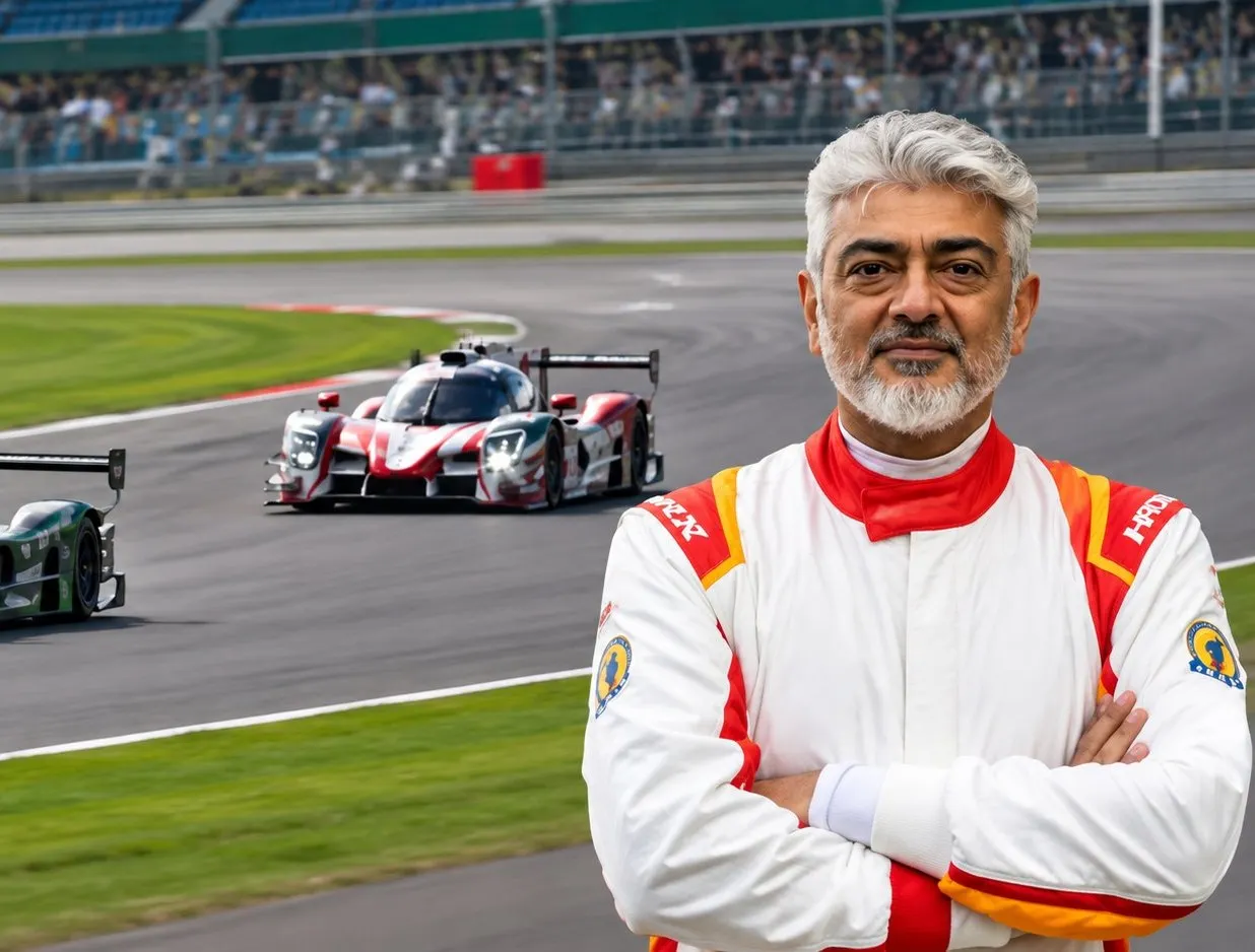 Ajith Shines In Le Mans